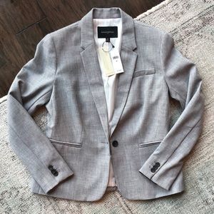 NWT light grey blazer